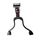 Hebie Zweibeinständer Jumbo Tretlager 32cm schwarz