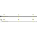 Sapim Strong 2,34-2,0*264, silber