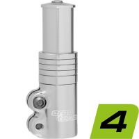 Ergotec Vorbauadapter Ahead silber 78mm
