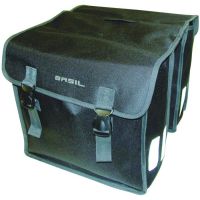 Basil MARA XL Doppelpacktasche 600 D  schwarz-ca. 35 L