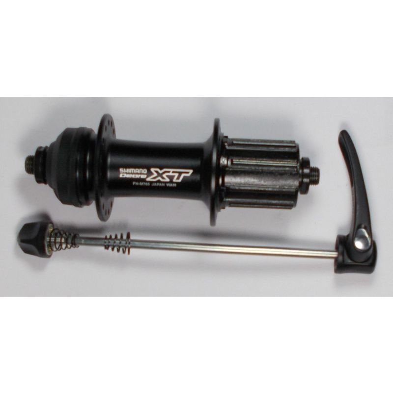 Mozzo Anteriore Shimano Deore XT HB-M755 Per Disco Freno – 32 Fori, Argento – Nuovo Con Snelle