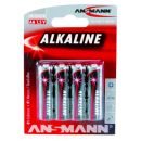 Ansmann Mignon AA Batterien 4 St.