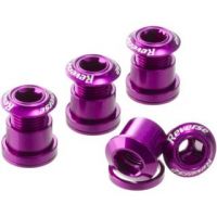 Reverse Chainring Bolts, different colours purple
