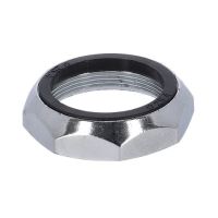Abschlußmutter 1 1/8" verchromt
