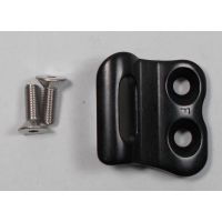 Giant fixing plate for front derailleur, black, Cadex