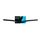 Matrix MTB-Lenker HB1, 9°, 30mm hoch, 610mm, 25,4mm, schwarz-matt