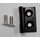 Giant fixing plate for front derailleur Defy, grey