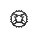 32T Narrow wide Chainring for Sram direct dub Black Anodized