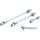 Matrix SSP-Set, 5-kant Inbus, silber