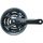 Shimano Kettenradgarnitur FC-M311 Altus, 42/32/22, 170mm, Scheibe, schwarz, 4-kant