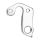 Schaltauge 199 silber