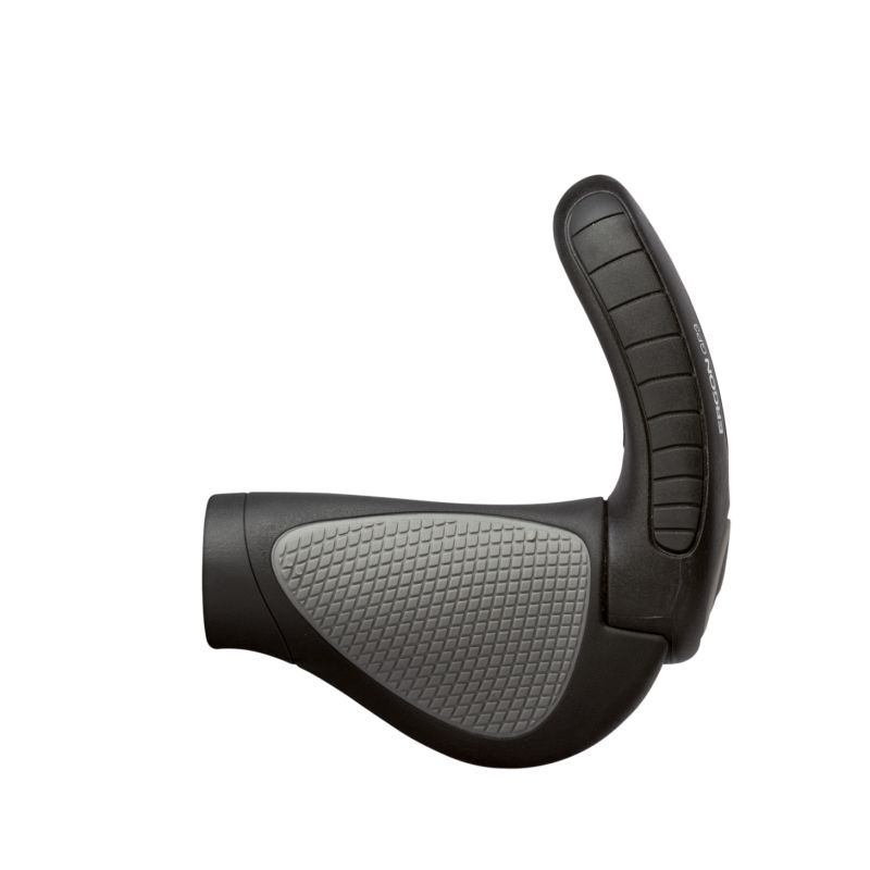 Poignée De Vélo Ergonomique Ergon GP3 – Taille L, Cale 3 Doigts, Compatible Carbone, Noir