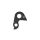 Rear Derailleur Hanger 1159 CNC Pilo black