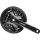 Shimano Kettenradgarnitur FC-MT101, 40/30/22 Zähne, 175mm, schwarz, 3x9