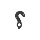 Rear Derailleur Hanger 1210 CNC Pilo black