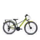 SCOOL troX EVO 24", 21-Gang, Green/ Lime