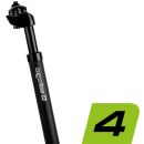 Ergotec Sattelstütze gefedert SP-4,0, 27,2mm, schwarz