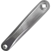 Kurbelarm links 175mm, silber, 4-Kant