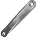 Kurbelarm links 175mm, silber, 4-Kant
