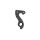 Motobecane Rear Derailleur Hanger 1271 CNC Pilo black