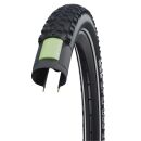 Schwalbe Smart Sam Plus 60-622, HS624, Schwarz-Reflex, Draht